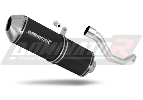 escape silenciador DOMINATOR OVR negro compatible con la motocicleta Yamaha WR 450 F 2003  2006