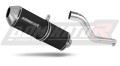 escape silenciador DOMINATOR OVR negro compatible con la motocicleta Yamaha TTR 250 1999  2006