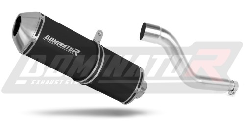 escape silenciador DOMINATOR OVR negro compatible con la motocicleta Yamaha TTR 250 1999  2006