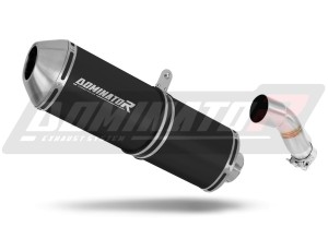 Yamaha YBR 250  Silenciador Escape OVR NEGRO + dB killer