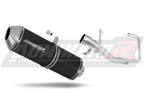 Yamaha YBR 125 2009 - 2018 Sistema de escape Colector Silenciador OVR NEGRO + dB killer
