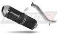 escape silenciador DOMINATOR OVR negro compatible con la motocicleta Triumph TIGER EXPLORER 1200 XC / XR 2016  2017