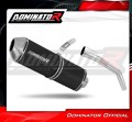 escape silenciador DOMINATOR OVR negro compatible con la motocicleta Triumph TIGER 800 XC / XR 2015  2017 3