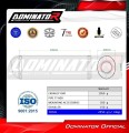 exhaust muffler DOMINATOR OVR BLACK fits to Triumph TT 600  2