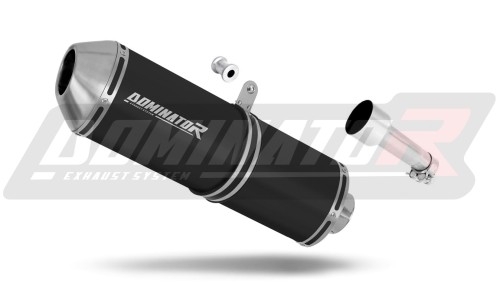 exhaust muffler DOMINATOR OVR BLACK fits to SYM CITYCOM 300i 2007  2014