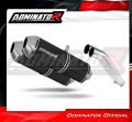 escape silenciador DOMINATOR OVR negro compatible con la motocicleta Suzuki GSX 1400 2001  2005 2