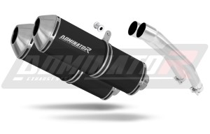 Suzuki GSXR 1300 Hayabusa 2008 - 2019 Silenciador Escape OVR NEGRO + dB killer