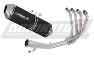 Suzuki GSF 1250 N / S BANDIT 2007 - 2016 Sistema de escape Colector Silenciador OVR NEGRO + dB killer