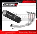 kompletny układ wydechowy z tłumikiem DOMINATOR Full System OVR CZARNY pasujący do motocykla Suzuki GSF 1250 N / S BANDIT 2007 - 2016 3
