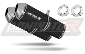 Suzuki SV 1000 N 2003 - 2007 Silenciador Escape OVR NEGRO + dB killer