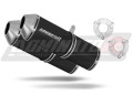 exhaust muffler DOMINATOR OVR BLACK fits the motorcycle Suzuki GSXR 1000 K7 K8 2007   2008