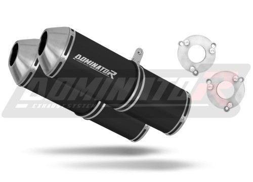 exhaust muffler DOMINATOR OVR BLACK fits to Suzuki GSXR 1000 K7 K8 2007  2008