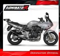escape silenciador DOMINATOR S6 negro compatible con la motocicleta Suzuki GSF BANDIT 1200 2001  2005 3