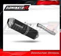 escape silenciador DOMINATOR OVR negro compatible con la motocicleta Suzuki GSXR 1000 K1  K4 2001  2004 3