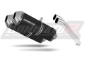 escape silenciador DOMINATOR OVR negro compatible con la motocicleta Suzuki DL 1000 V Strom 2002  2011