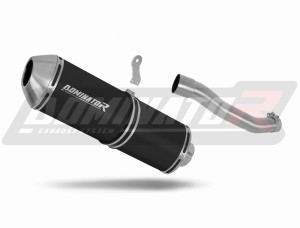 Suzuki DR 800 S / BIG RIGHT SIDE Silenciador Escape OVR NEGRO + dB killer