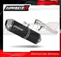 escape silenciador DOMINATOR OVR negro compatible con la motocicleta Suzuki GSX 750 INAZUMA 1997  2003 3