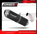 escape silenciador DOMINATOR OVR negro compatible con la motocicleta Suzuki GSR 750 2011  2016 3