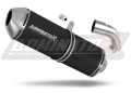 escape silenciador DOMINATOR OVR negro compatible con la motocicleta Suzuki SV 650 2016  2023