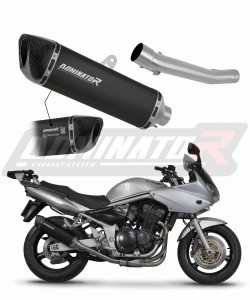 Suzuki GSF BANDIT 1200 2001 - 2005 EU Homologado aprobado Silenciador Escape HP6 NEGRO