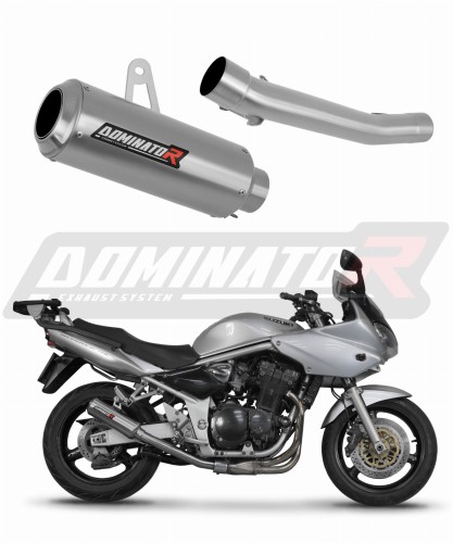 escape silenciador DOMINATOR GP compatible con la motocicleta Suzuki GSF BANDIT 1200 2001  2005