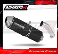 exhaust muffler DOMINATOR OVR BLACK fits to Suzuki SV 650 S 1999  2002 3