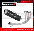 complete exhaust system with muffler DOMINATOR Full System OVR BLACK fits to Suzuki GSXF 650 2007  2016 2