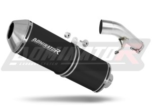 Suzuki GSXF 650 2007 - 2016 Silenciador Escape OVR NEGRO + dB killer