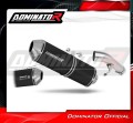 wydech tłumik DOMINATOR Homologowany OVR CZARNY pasujący do motocykla Suzuki GSF 650 BANDIT N / S 2007 - 2016 3