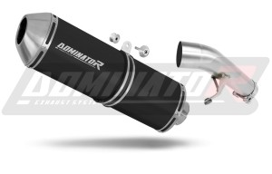 Suzuki GSF 650 BANDIT N / S 2007 - 2016 Silenciador Escape OVR NEGRO + dB killer