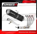 sistema de escape completo con silenciador DOMINATOR Full System OVR negro compatible con la motocicleta Suzuki GSF 650 BANDIT N / S 2005  2006 3