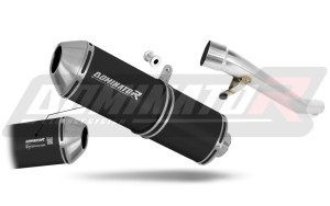 Suzuki GSF 650 BANDIT N / S 2005 - 2006 EU Homologado aprobado Silenciador Escape OVR NEGRO