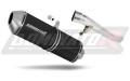 escape silenciador DOMINATOR OVR negro compatible con la motocicleta Suzuki GSF 650 BANDIT N / S 2005  2006 3