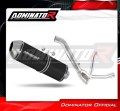 escape silenciador DOMINATOR OVR negro compatible con la motocicleta Suzuki DL 650 V Strom 2007  2011 3