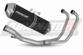 complete exhaust system with muffler DOMINATOR Full System OVR BLACK fits to Suzuki GS 500E 1989  2009