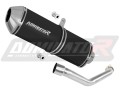 exhaust muffler DOMINATOR OVR BLACK fits to Suzuki BURGMAN 400 2003  2006