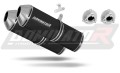 escape silenciador DOMINATOR OVR negro compatible con la motocicleta KTM 690 SM SUPERMOTO
