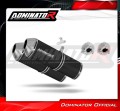 escape silenciador DOMINATOR OVR negro compatible con la motocicleta KTM 690 SM SUPERMOTO  3