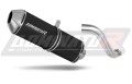 escape silenciador DOMINATOR OVR negro compatible con la motocicleta KTM 690 Duke 2012  2018