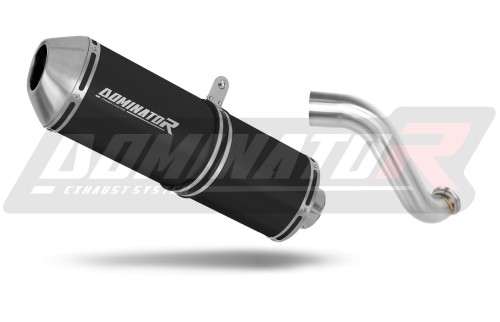 exhaust muffler DOMINATOR OVR BLACK fits to KTM 690 Duke 2012  2018