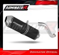 escape silenciador DOMINATOR OVR negro compatible con la motocicleta KTM 690 Duke 2012  2018 3