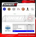 wydech tłumik DOMINATOR OVR CZARNY pasujący do motocykla Kawasaki ZZR 1400 2006 - 2011 2