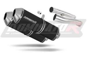 Kawasaki ZZR 1200 2002 - 2005 Silenciador Escape OVR NEGRO + dB killer