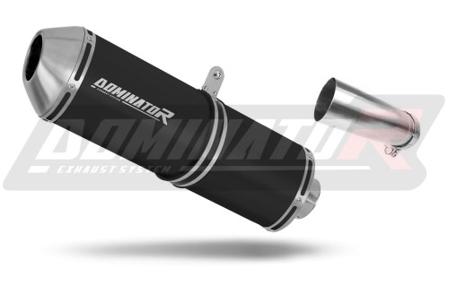 escape silenciador DOMINATOR OVR negro compatible con la motocicleta Kawasaki ZX10R 2011  2015