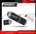 escape silenciador DOMINATOR homologado OVR negro compatible con la motocicleta Kawasaki ZX10R 2004  2005 3