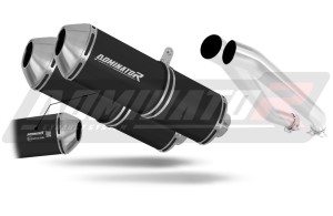 Kawasaki Z1000 2003 - 2006 EU Homologado aprobado Silenciador Escape OVR NEGRO