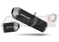 escape silenciador DOMINATOR homologado OVR negro compatible con la motocicleta Kawasaki ZX9R 1994  2002