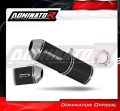 escape silenciador DOMINATOR homologado OVR negro compatible con la motocicleta Kawasaki ZX9R 1994  2002 3