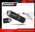 wydech tłumik DOMINATOR Homologowany OVR CZARNY pasujący do motocykla Kawasaki Z750 2007 - 2012 3