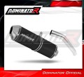 exhaust muffler DOMINATOR OVR BLACK fits to Kawasaki Z750 2007  2012